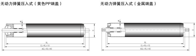 无动力弹簧压入式